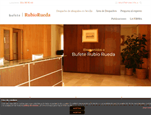 Tablet Screenshot of bufete-rubiorueda.com